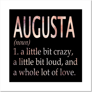 Augusta Girl Name Definition Posters and Art